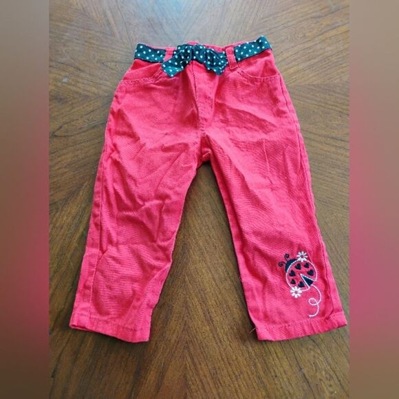 Unk Other - Holiday Pants - Size: 6x    Red/Black/White  (1181)